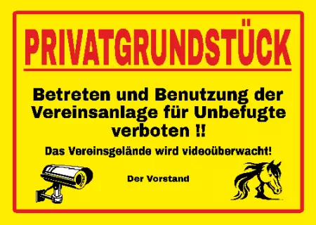 Warnschild Warnung - Zutritt verboten Betreten und Benutzung für Unbefugte verboten Bild